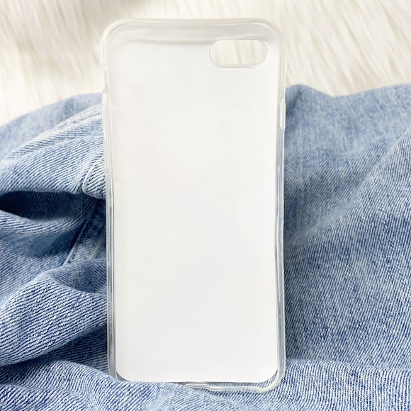 iPhone 7/8 Case Copper White Marble Print NEW - Picture 4 of 4